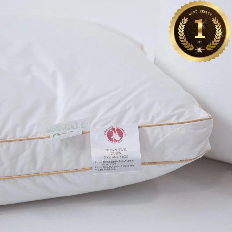 Crown Jewel 100% Hungarian Down Pillow