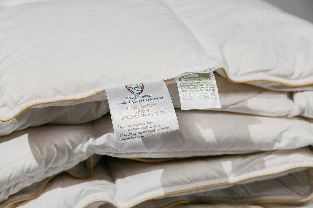 Empire Shield Royal 100% Siberian Down Duvet